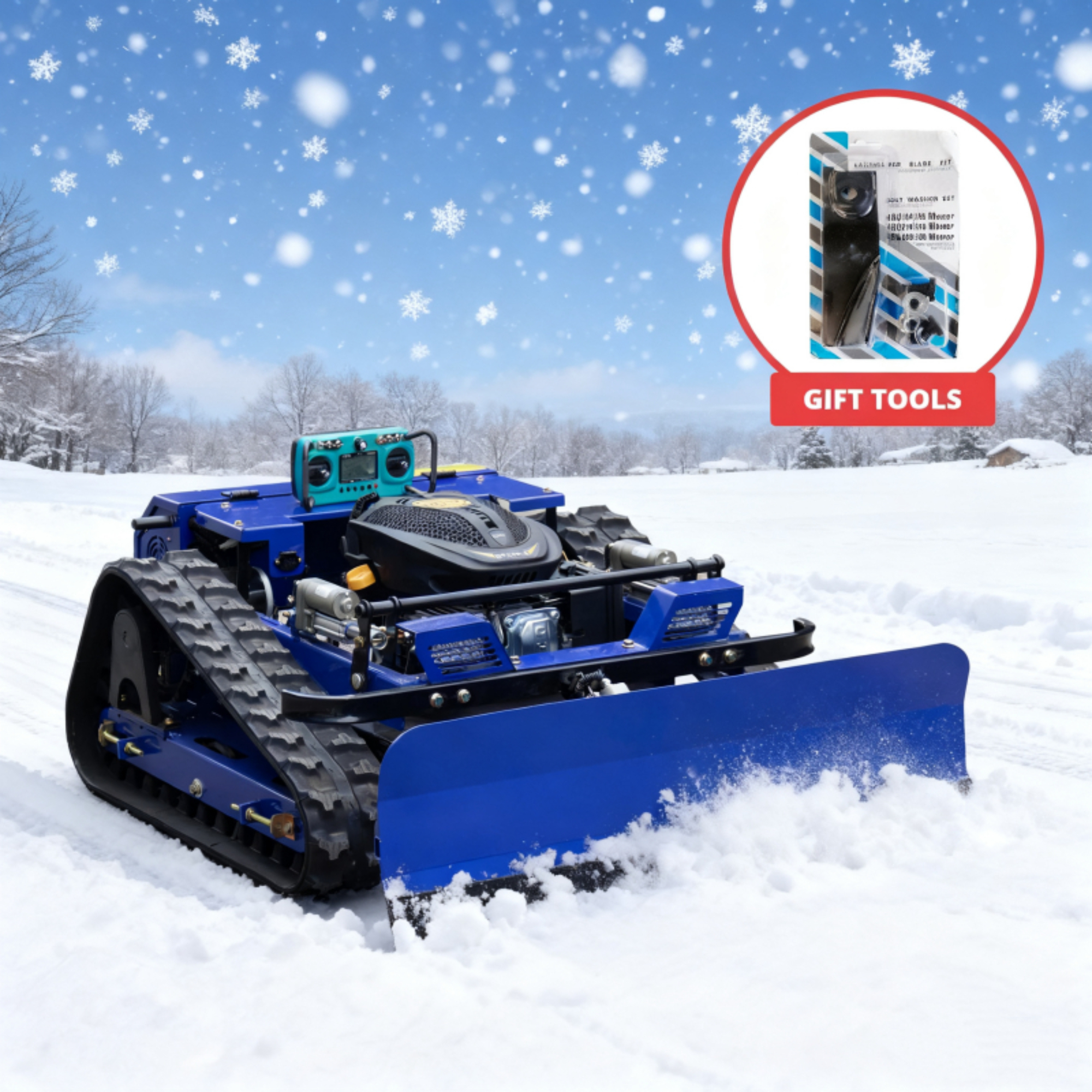 Smart Home Box - RC Lawn Mower, Rechargeable Smart Remote