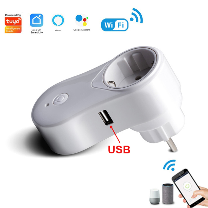 Smart Home Technology - TUYA Smart Socket WIFI Plug EU