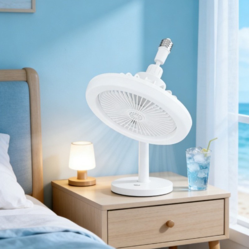Smart Ceiling Fan - Modern Small Ceiling Fan Light E27