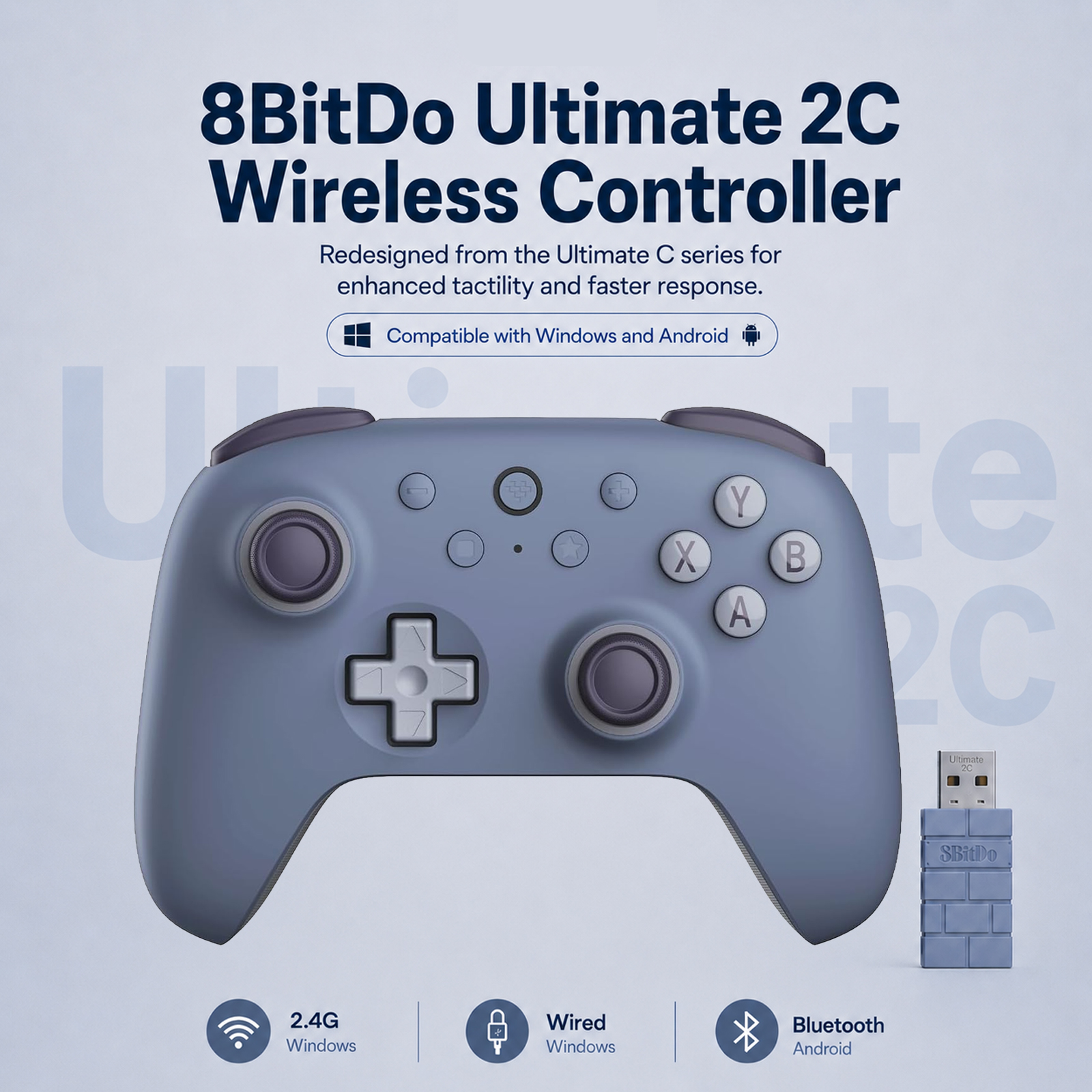 Smart Home Raspberry Pi - 8BitDo New Ultimate 2C Wireless Gaming