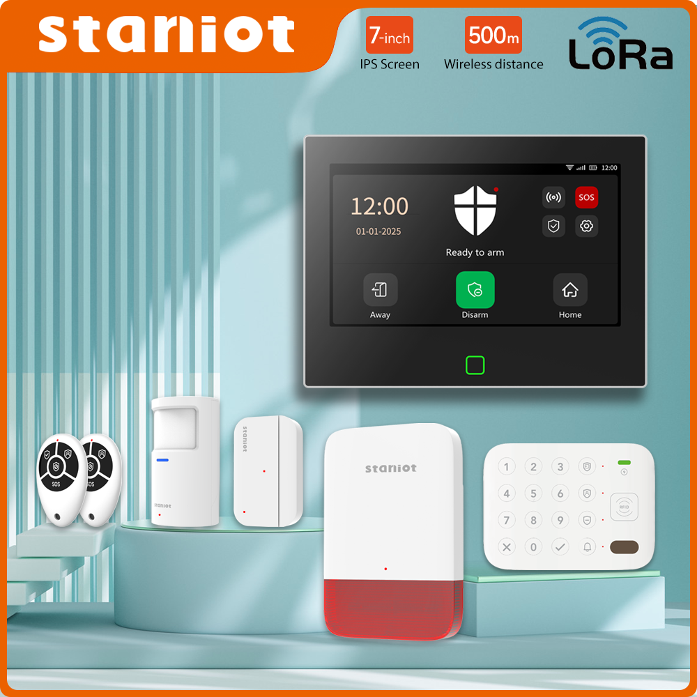 Home Automation Kit - Staniot 7inch Lora Protection Kit WiFi