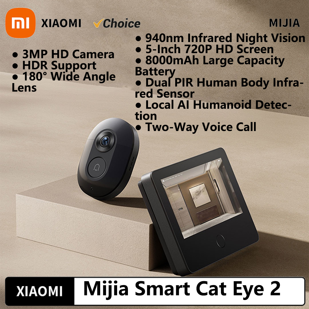 Smart Home Xiaomi App - Xiaomi Smart Cat eye 2 WiFi