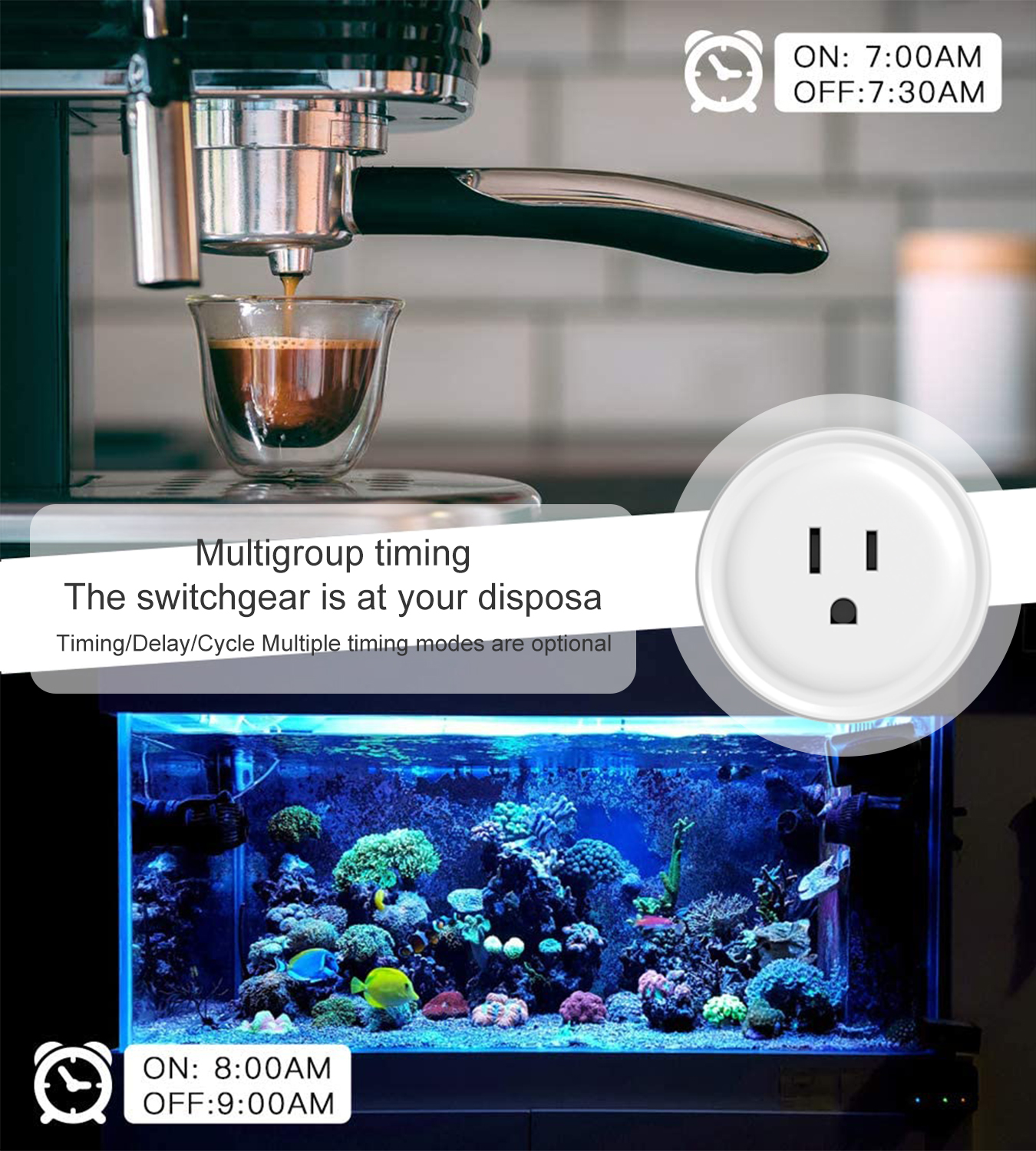 Tuya WiFi US Round 10A Smart P - Smart Home Technology recensie en prijs