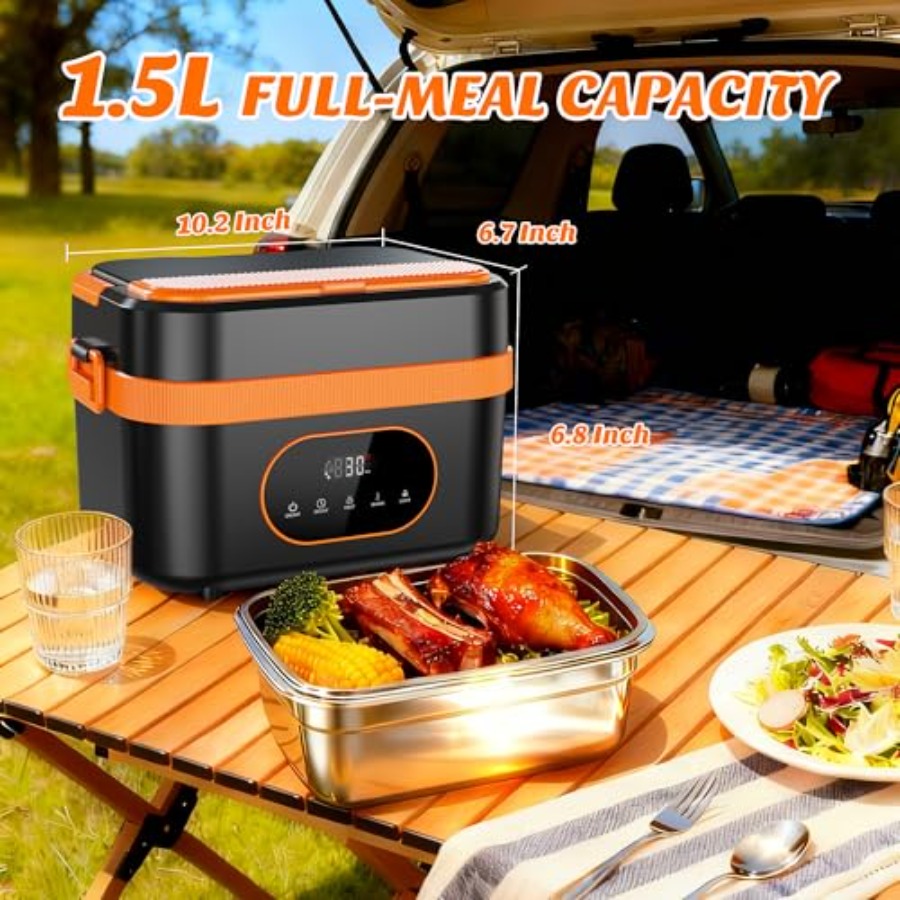 Cordless Heated Lunch Box for  - Smart Home Box recensie en prijs