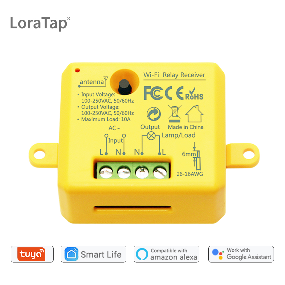 Tuya Smart Life WiFi Switch So - Smart Home Yellow recensie en prijs