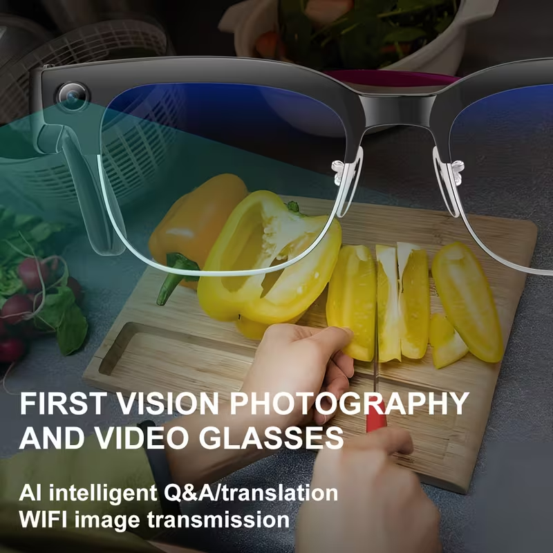 AI Smart Glasses 4K HD 800W Pi - Smart Home Outdoor Camera recensie en prijs