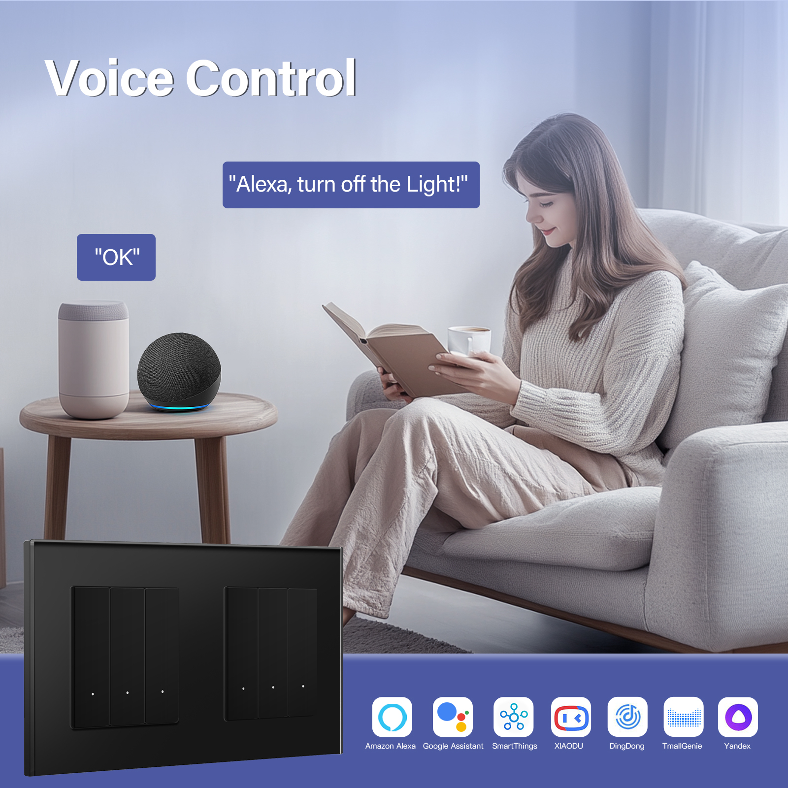 BSEED Zigbee Click Wall Switch - Smart Home Yellow recensie en prijs