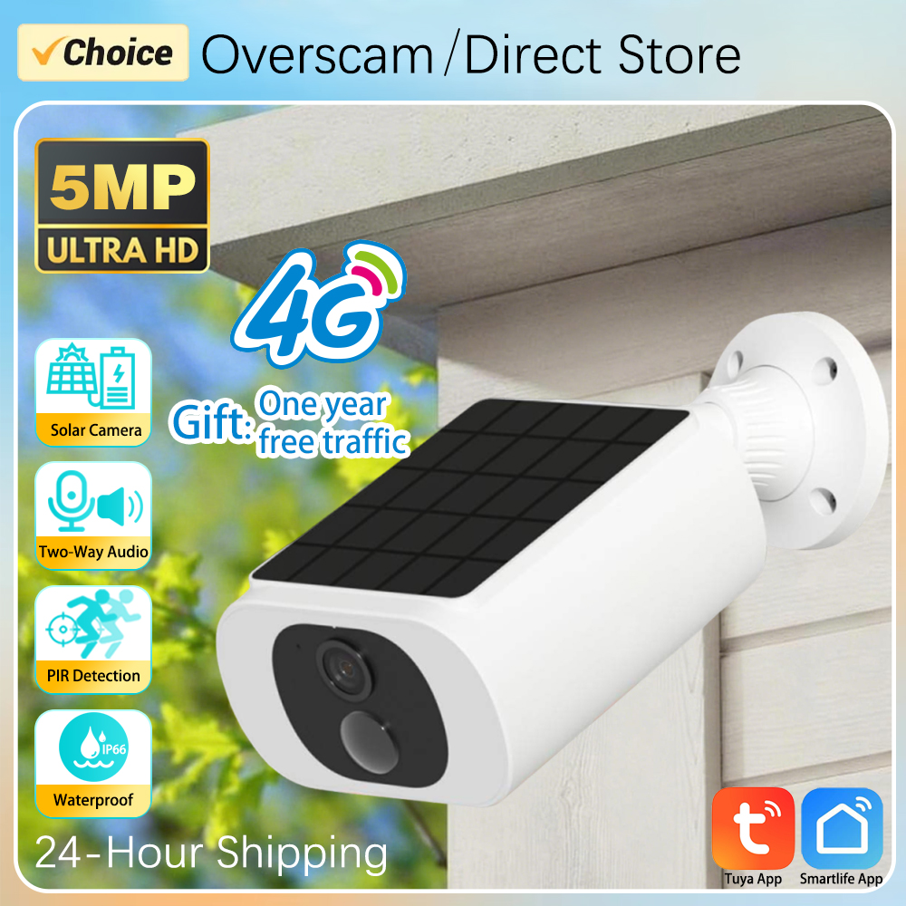 4G With Free One Year Data 5MP - Smart Home Outdoor Camera recensie en prijs