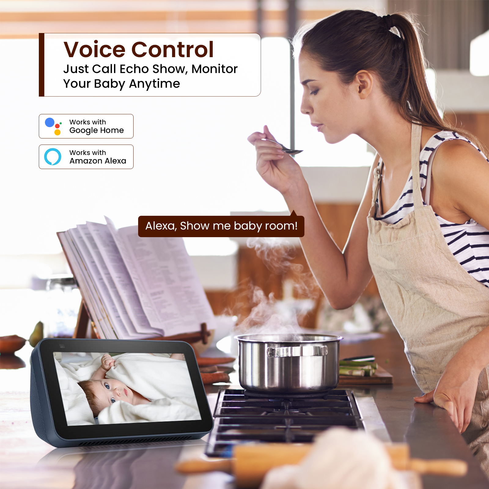 Tuya 1080P Wifi Camera Indoor  - Smart Home Camera Ezviz recensie en prijs