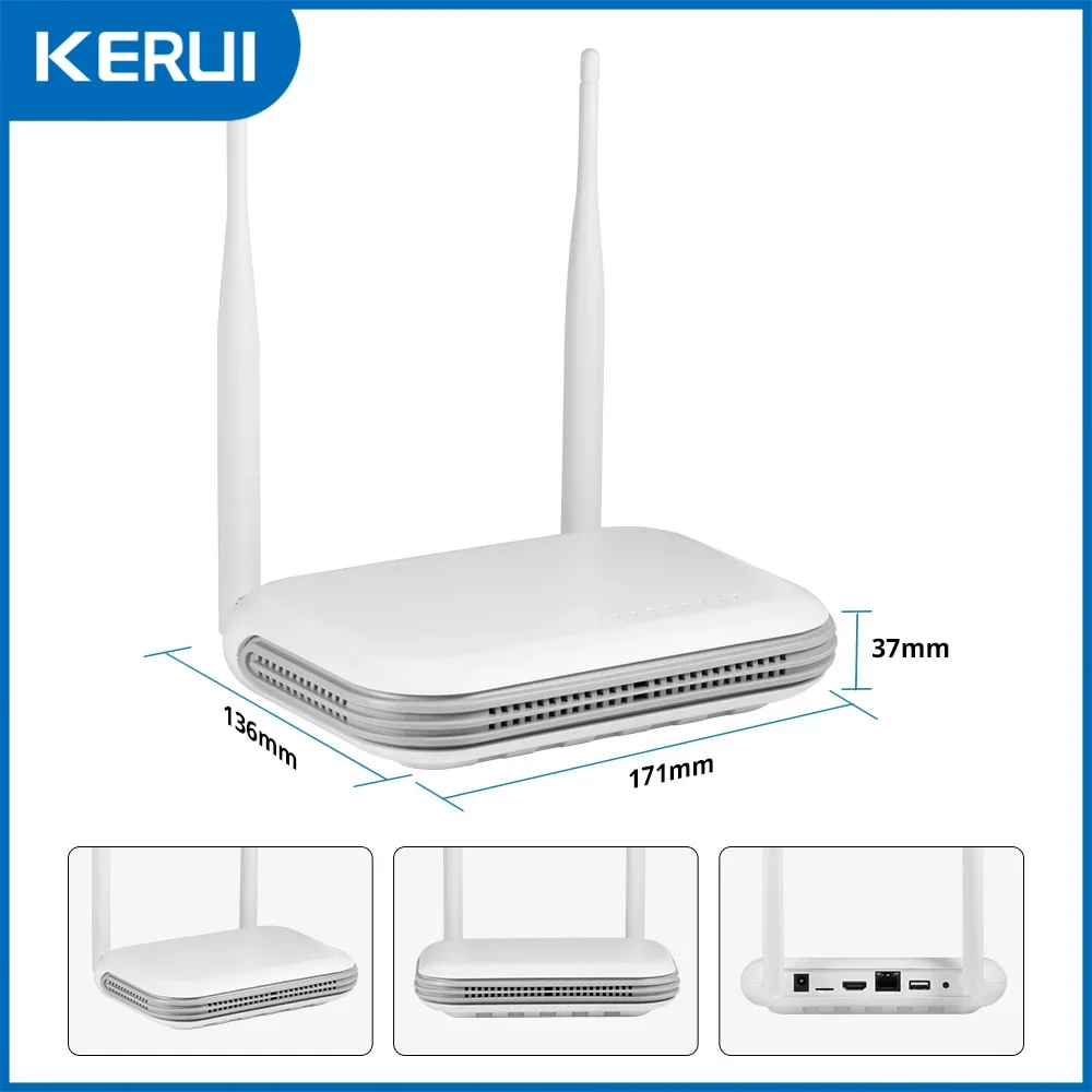 KERUI Mini WIFI Network 8CH NV - Smart Home Security System recensie en prijs
