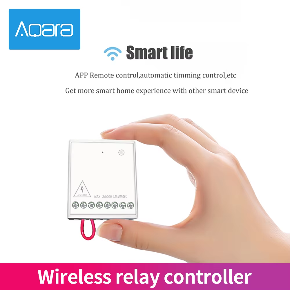 Aqara 2 Channels Wireless Rela - Smart Home Xiaomi App recensie en prijs