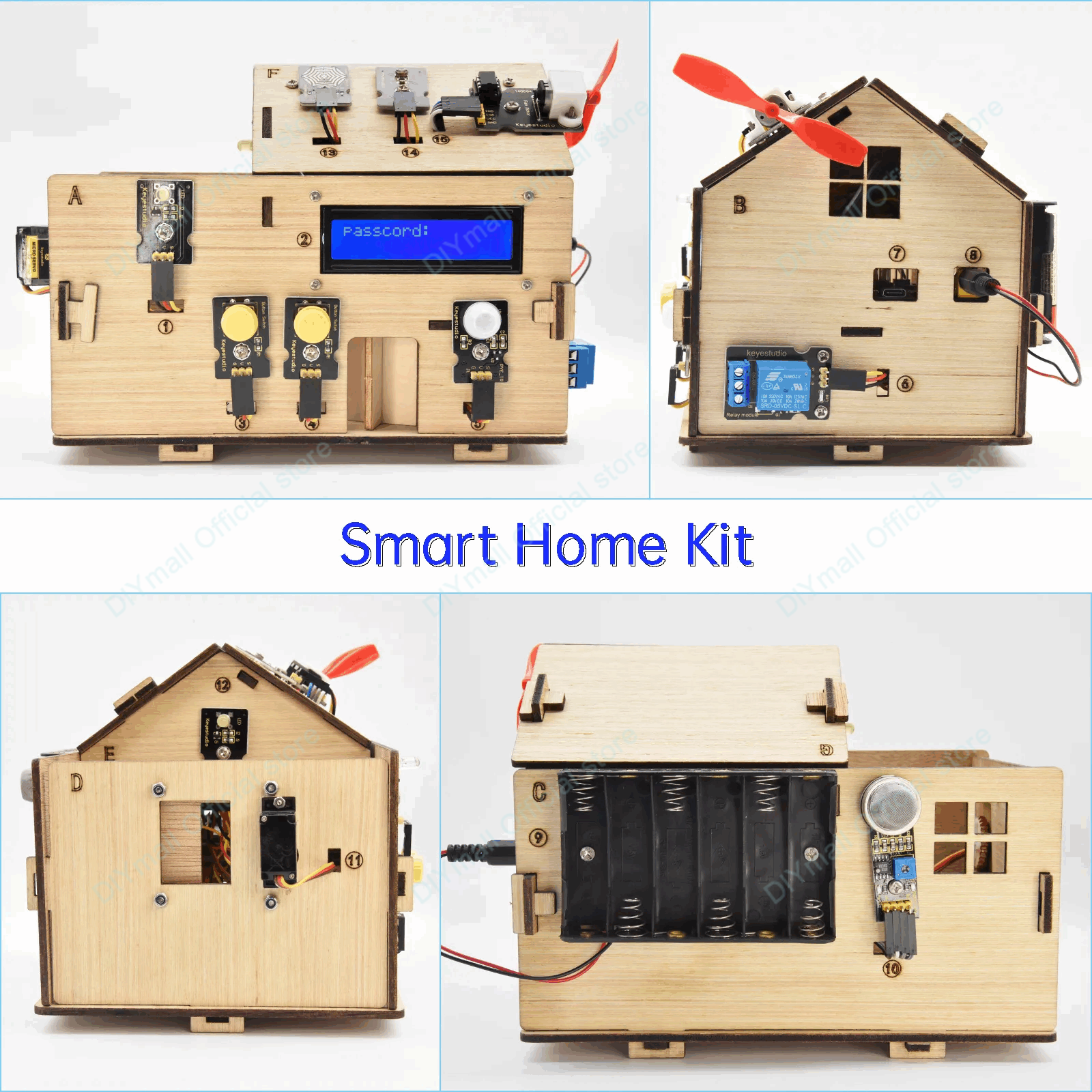 Keyestudio Smart IoT Home Kit  - Home Automation Kit recensie en prijs