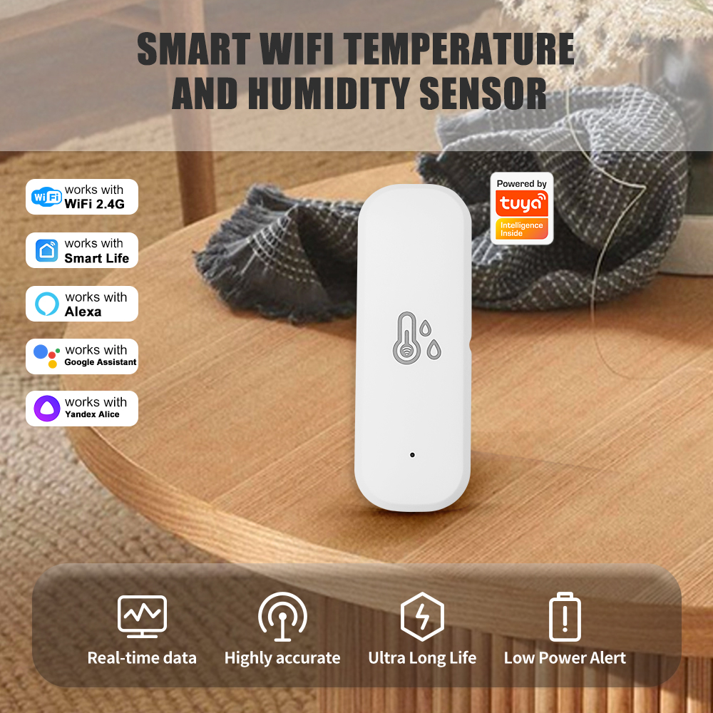 Tuya WiFi Temperature and Humi - Smart Home Energy Monitor recensie en prijs