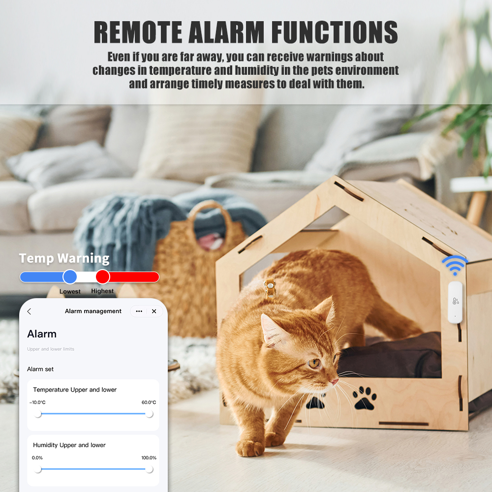 Tuya WiFi Temperature and Humi - Smart Home Energy Monitor recensie en prijs