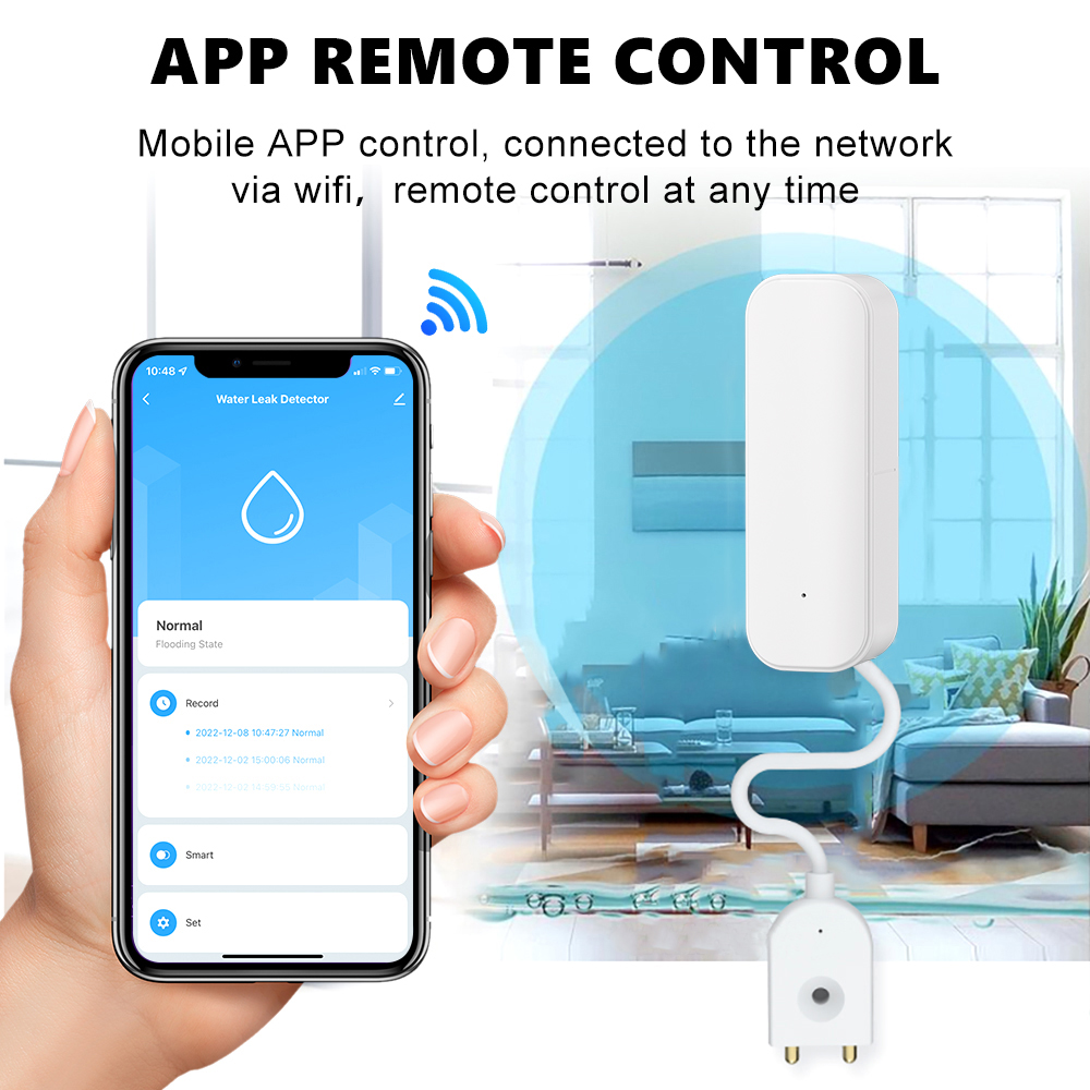 WiFi or Zigbee Water Leak Sens - Smart Home Security System recensie en prijs