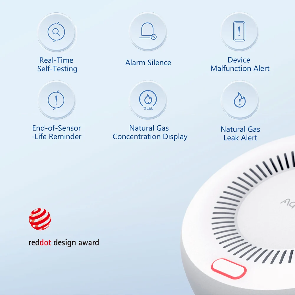 Aqara Natural Gas Detector Sma - Smart Home Xiaomi App recensie en prijs