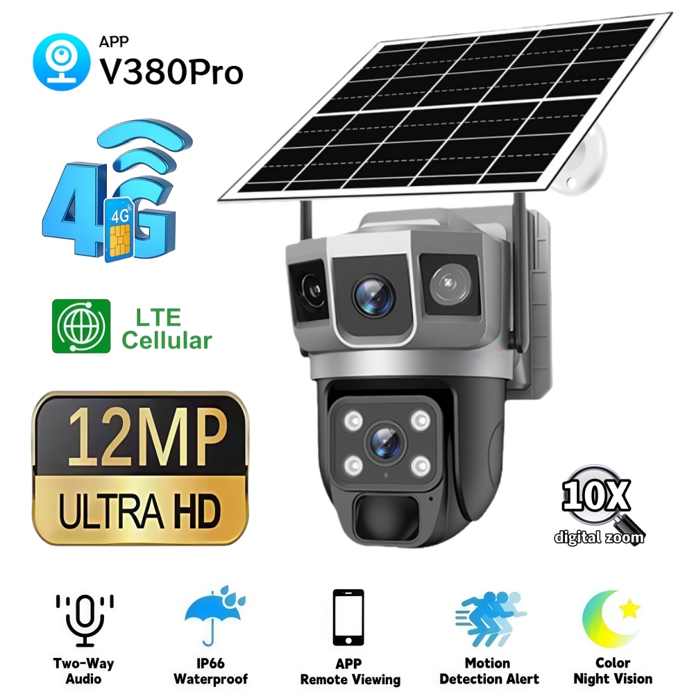 4G Camera Outdoor Solar Survei - Smart Home Outdoor Camera recensie en prijs