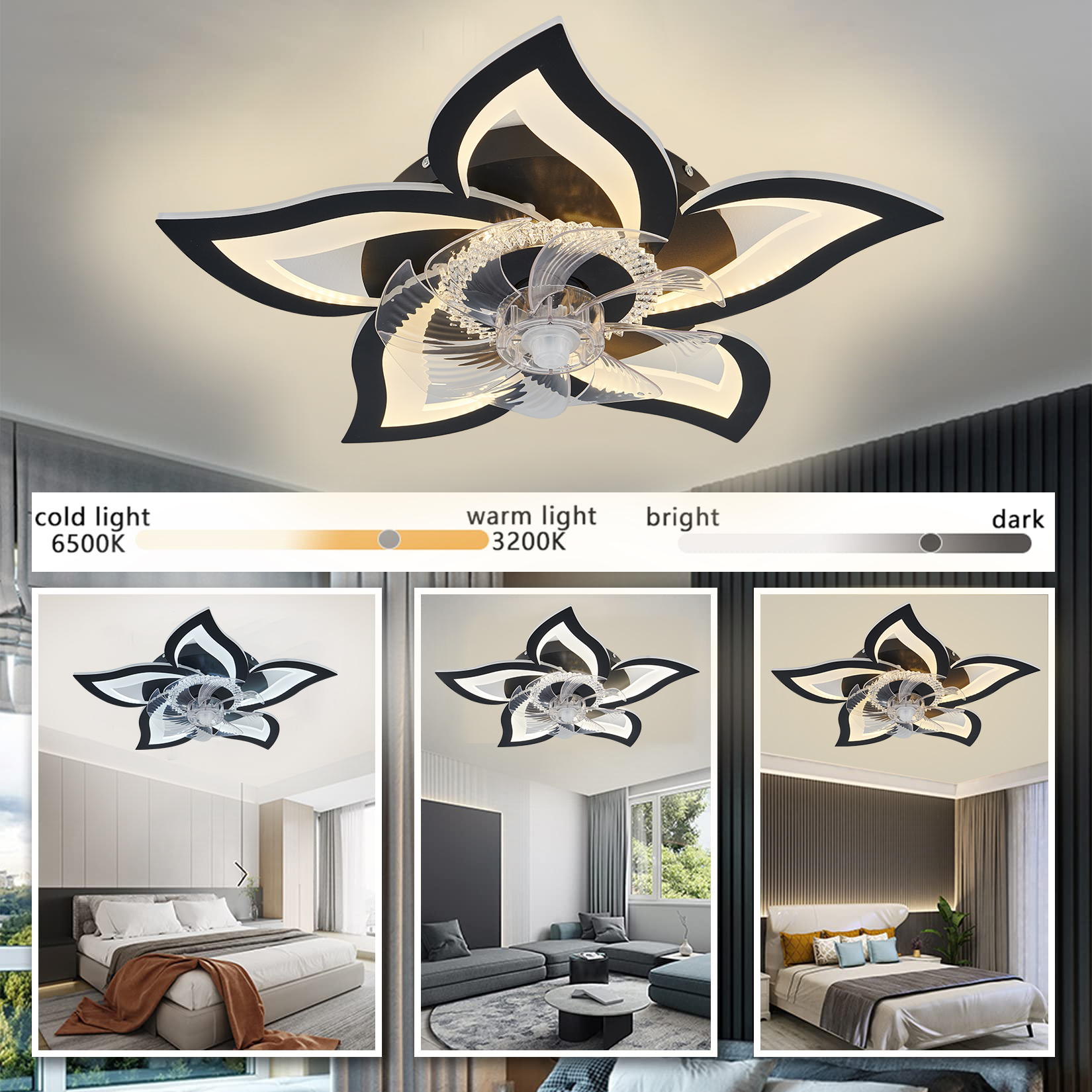 Lotus Led Ceiling Fan with Sma - Smart Ceiling Fan recensie en prijs