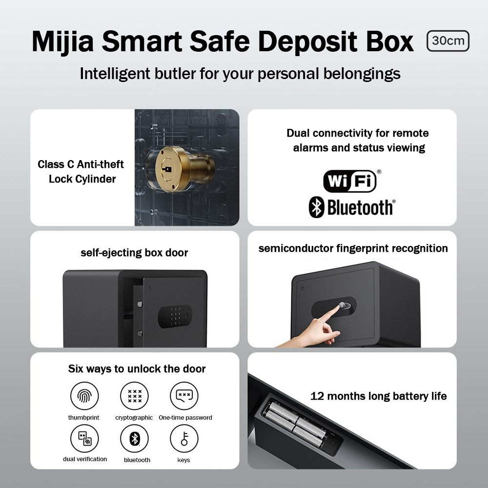 2025 MIJIA Smart Safe Deposit  - Smart Home Box recensie en prijs