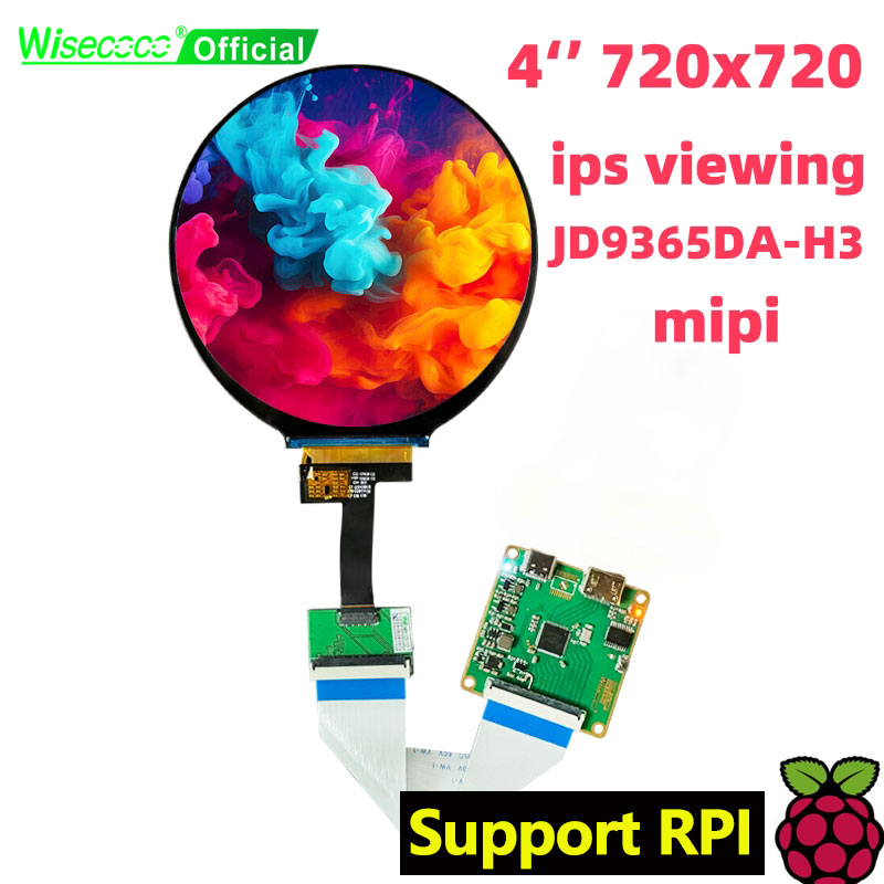 Wisecoco 4 Inch Round LCD Disp - Smart Home Raspberry Pi recensie en prijs
