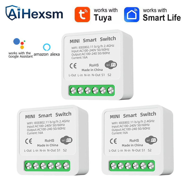 16A Tuya WiFi Smart Switch 2-w - Smart Home Energy Monitor recensie en prijs