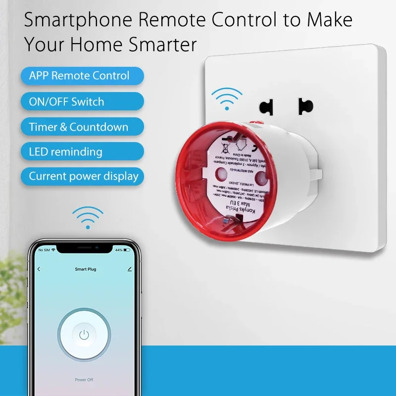Tuya WiFi Smart Plug Socket EU - Smart Home Technology recensie en prijs