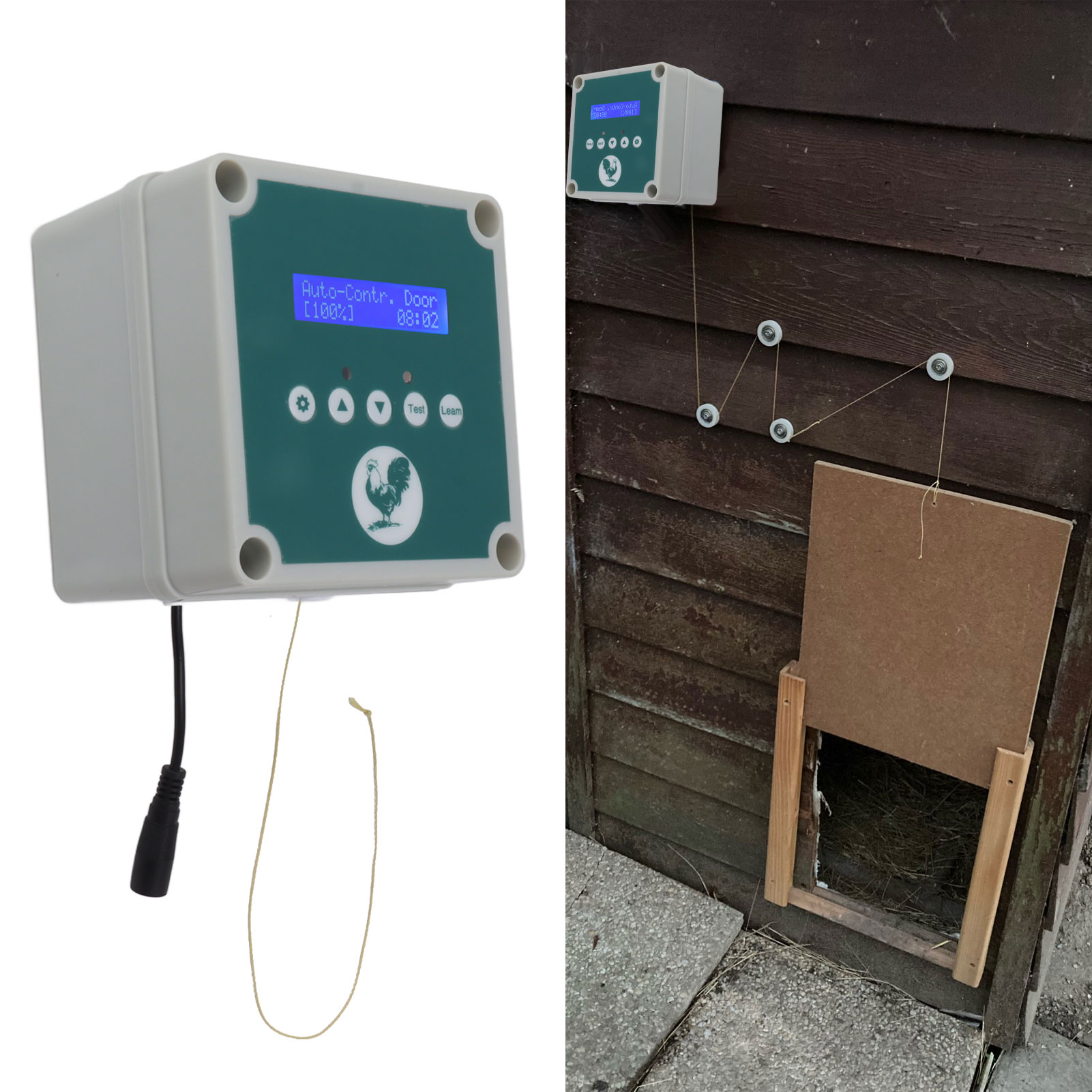 Automatic Chicken Coop Door Co - Home Automation Kit recensie en prijs