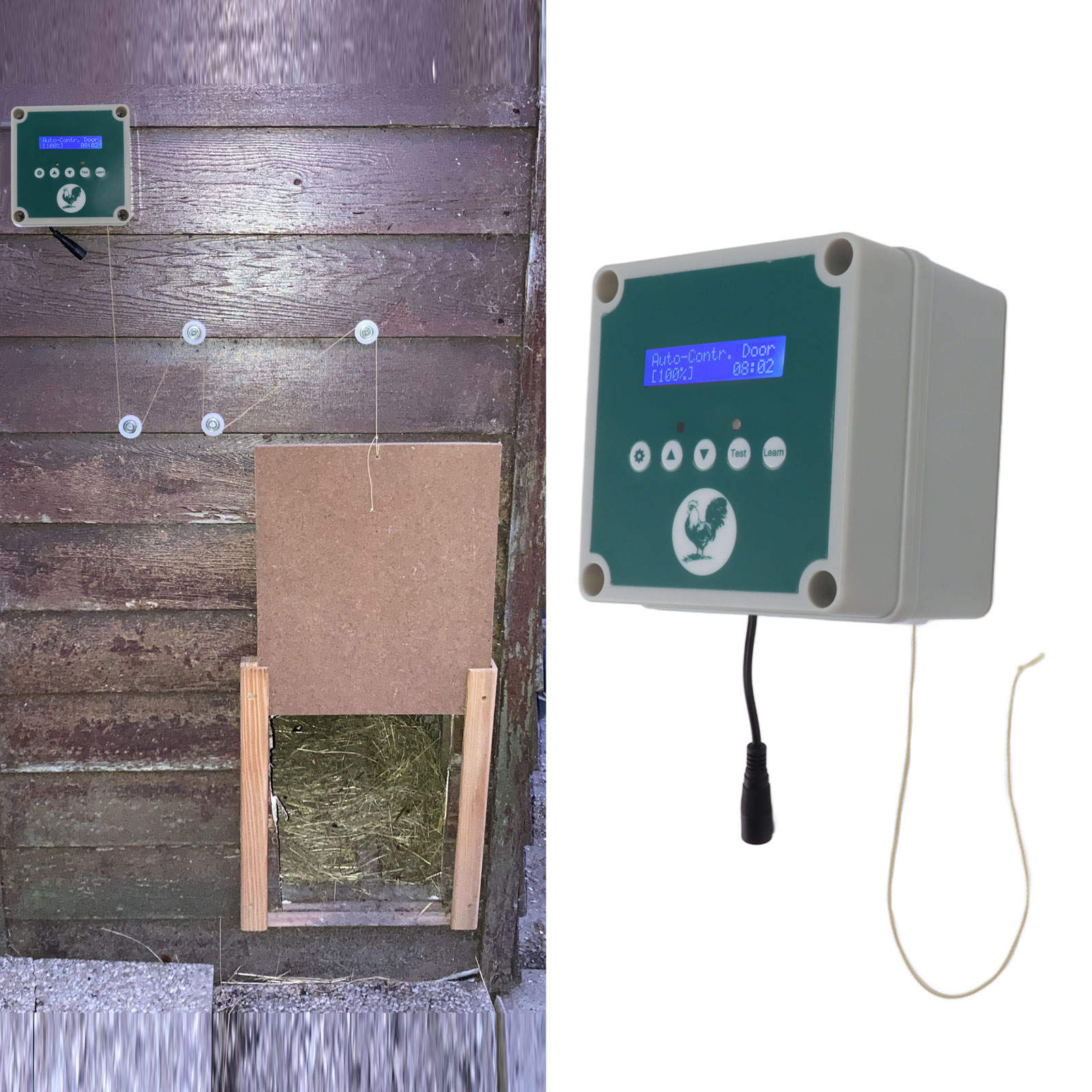 Automatic Chicken Coop Door Co - Home Automation Kit recensie en prijs