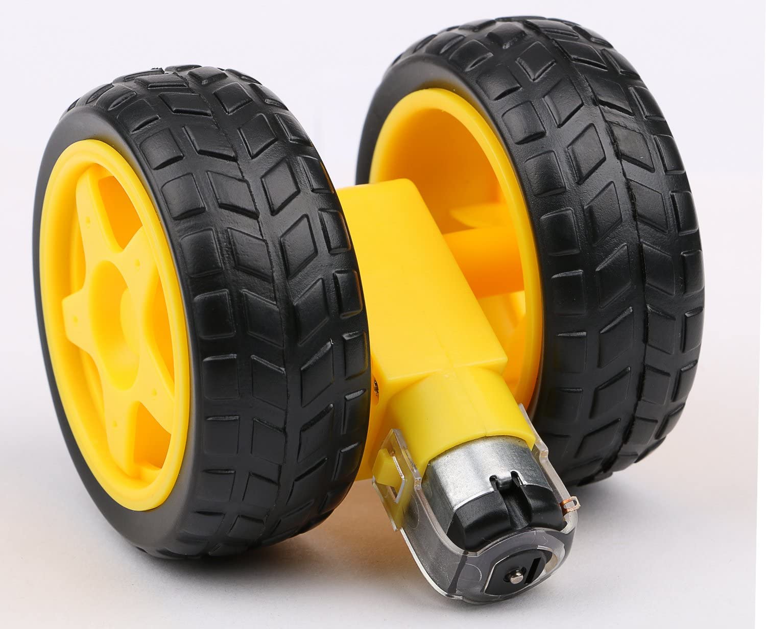 4Pcs DC Electric Motor + Plast - Smart Home Yellow recensie en prijs