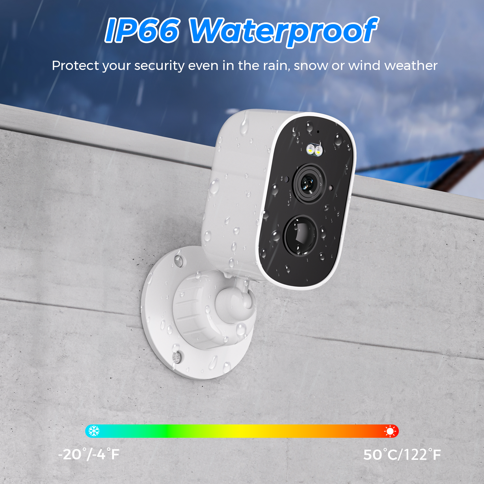 4MP WIFI IP Camera Rechargeabl - Smart Home Camera Ezviz recensie en prijs
