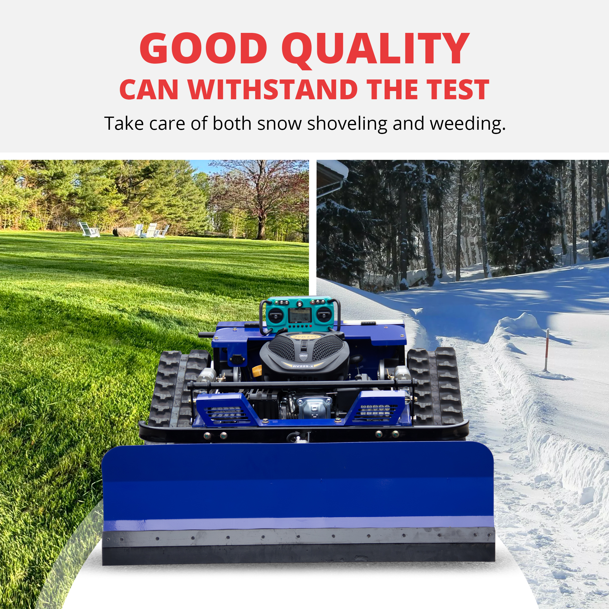 RC Lawn Mower, Rechargeable Sm - Smart Home Box recensie en prijs