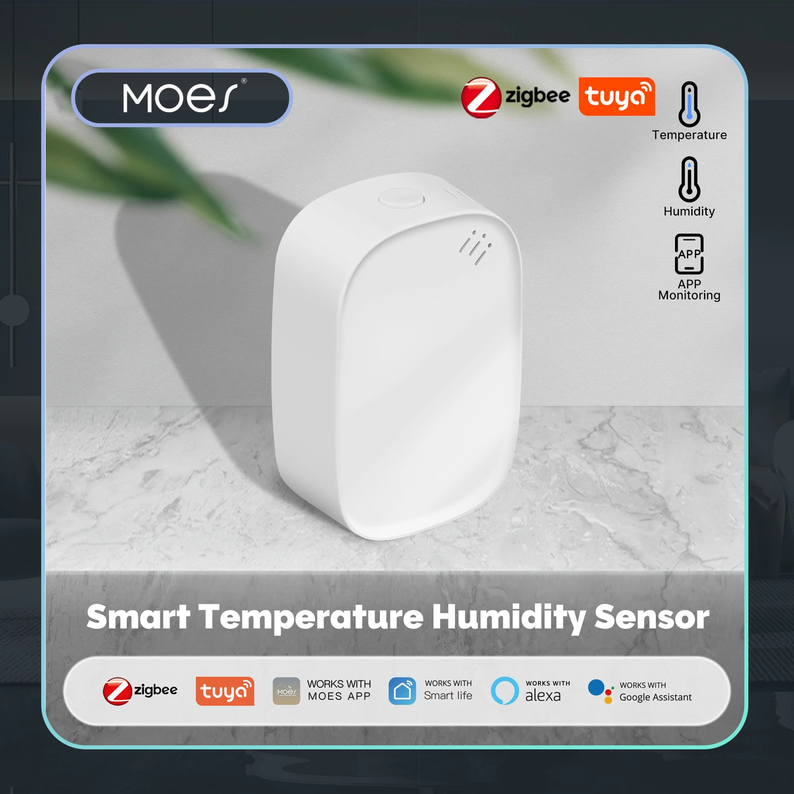 MOES Tuya Zigbee Smart Tempera - Smart Home Energy Monitor recensie en prijs
