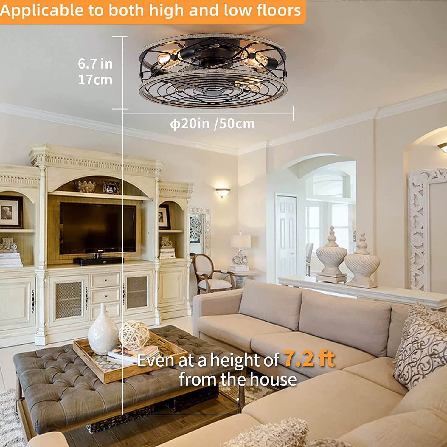 Smart Ceiling Fan Fans With Li - Smart Ceiling Fan recensie en prijs