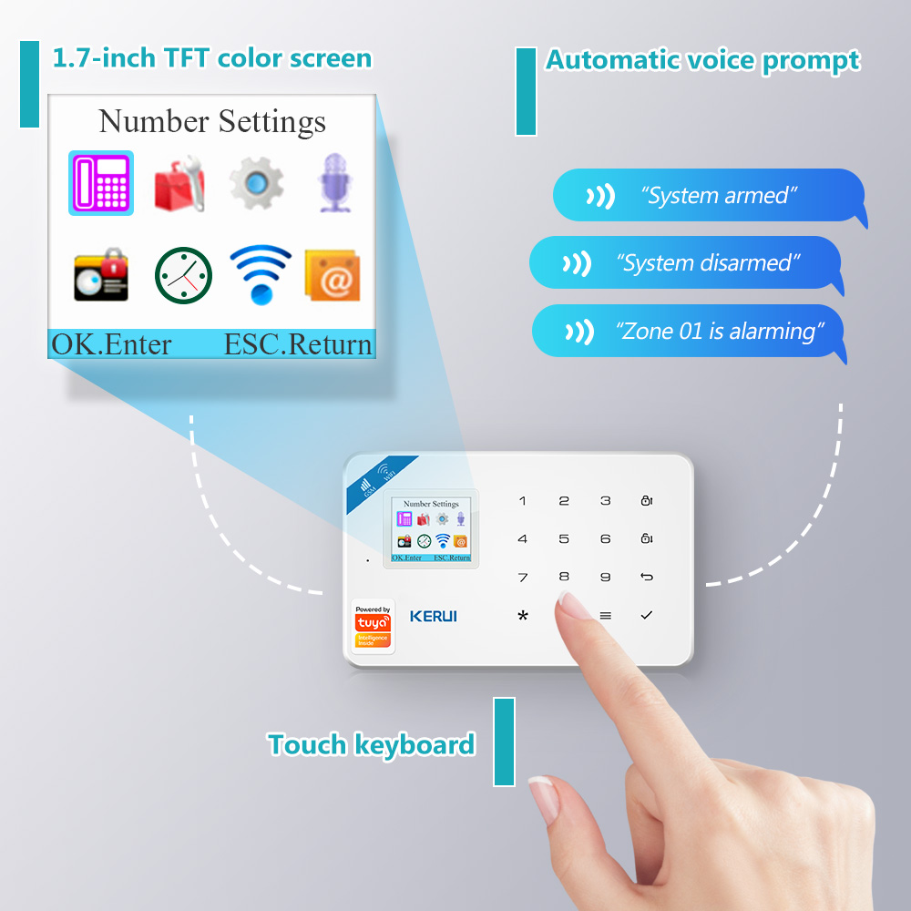 KERUI W181 Alarm System Secutr - Home Automation Kit recensie en prijs