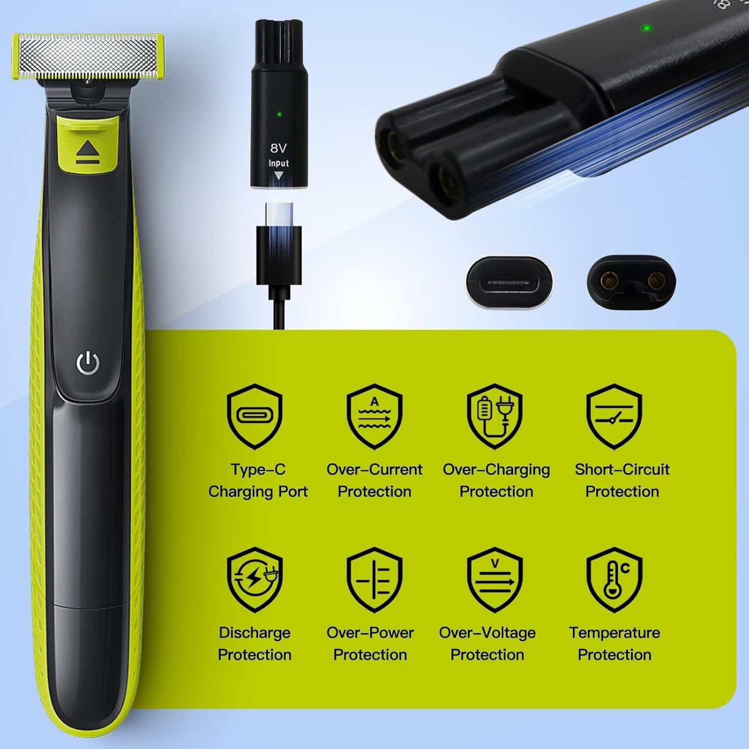 8V HQ850 Type-C Shaver Charger - Smart Home Philips recensie en prijs