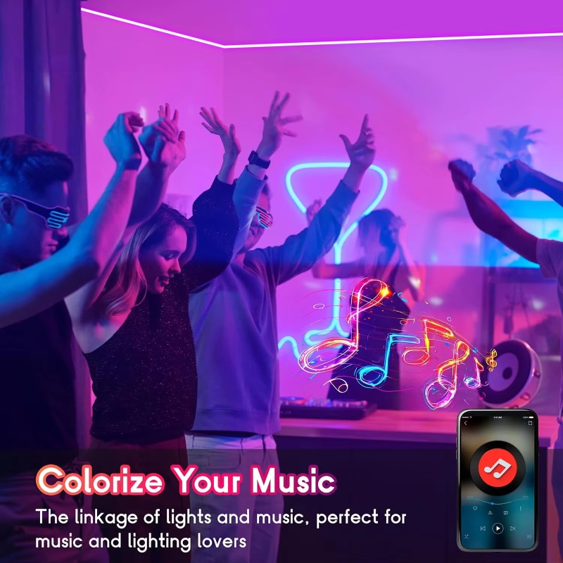 Tuya Smart Life WiFi LED Neon  - Smart Home Yellow recensie en prijs