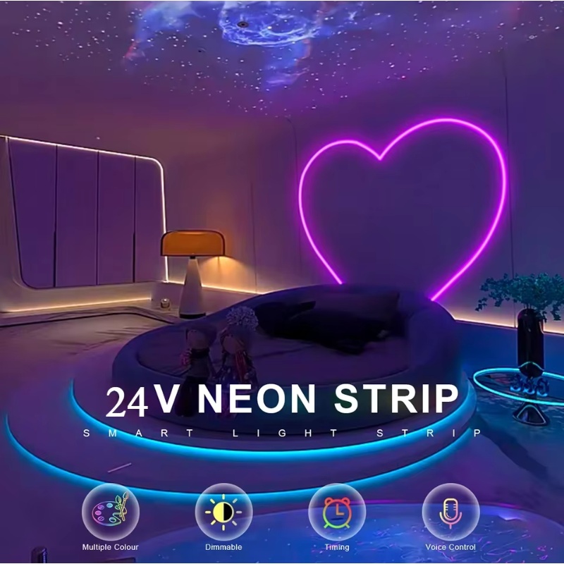 Tuya Smart Life WiFi LED Neon  - Smart Home Yellow recensie en prijs