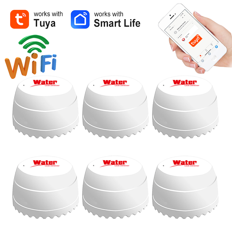 Tuya WiFi Water Leakage Sensor - Smart Home Security System recensie en prijs