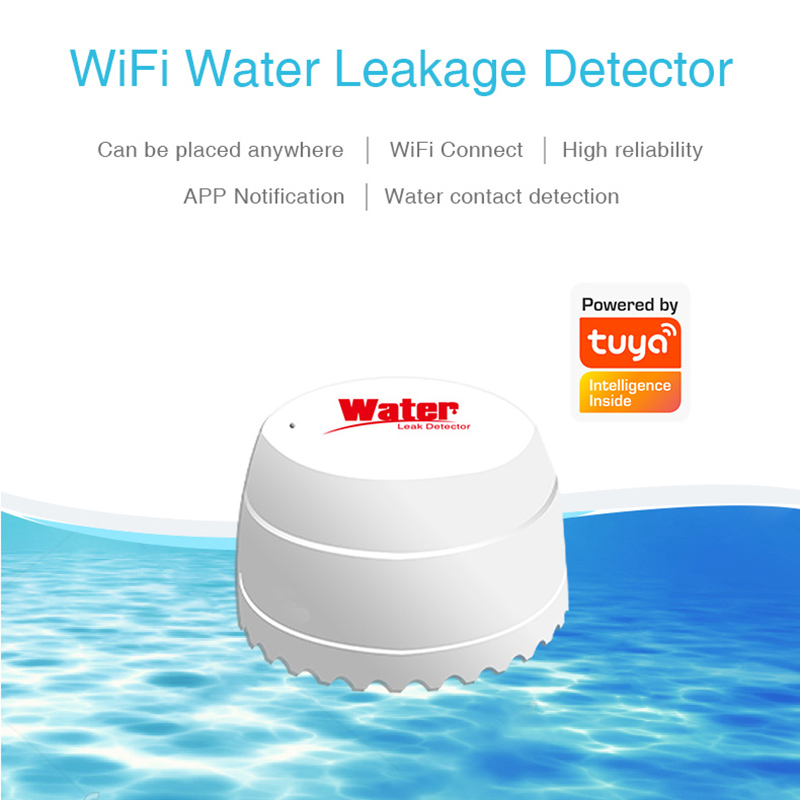 Tuya WiFi Water Leakage Sensor - Smart Home Security System recensie en prijs