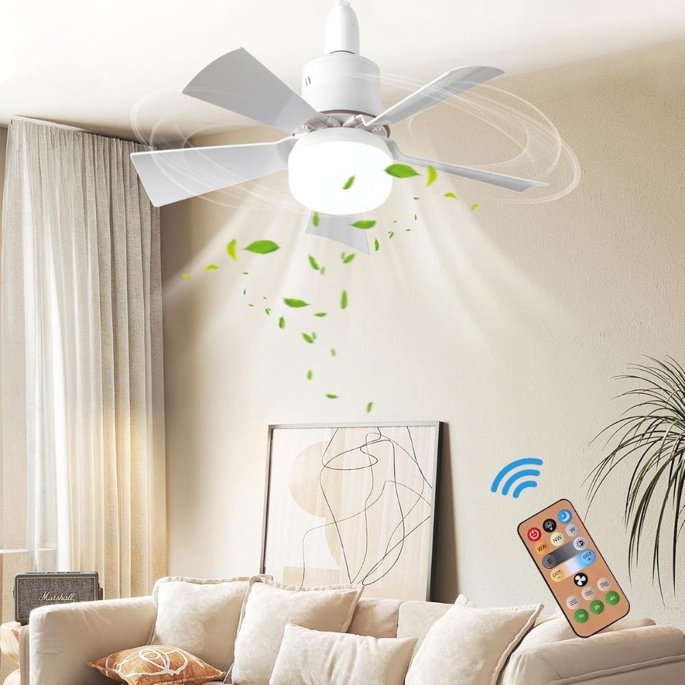 LED Ceiling Fan With Light E27 - Smart Ceiling Fan recensie en prijs