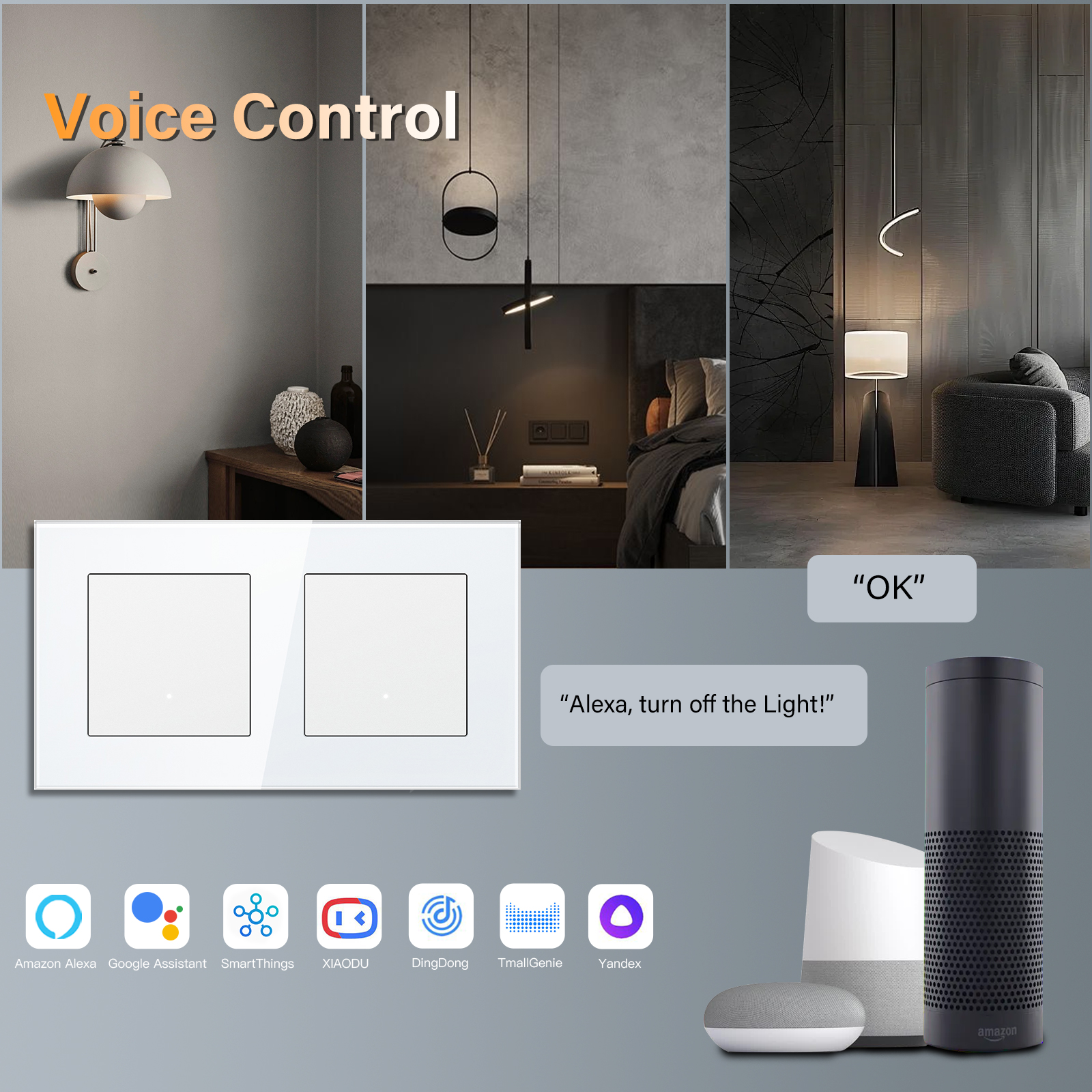 BSEED WIFI Smart Switches Seri - Smart Home Yellow recensie en prijs
