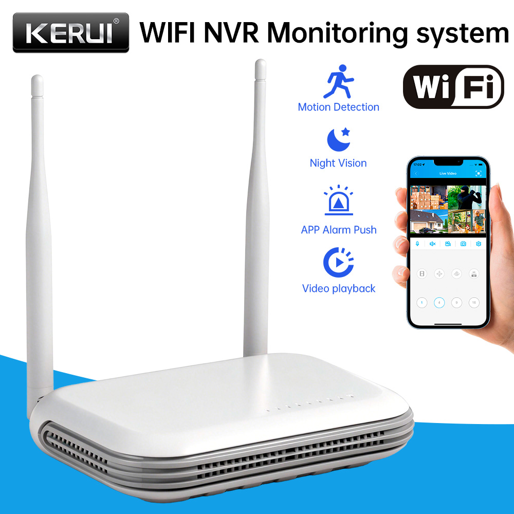 KERUI Mini Network WIFI 8CH NV - Smart Home Security System recensie en prijs