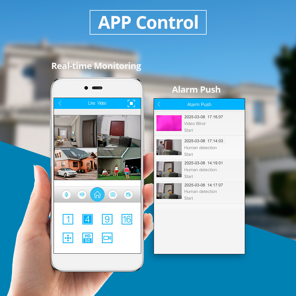 KERUI Mini Network WIFI 8CH NV - Smart Home Security System recensie en prijs