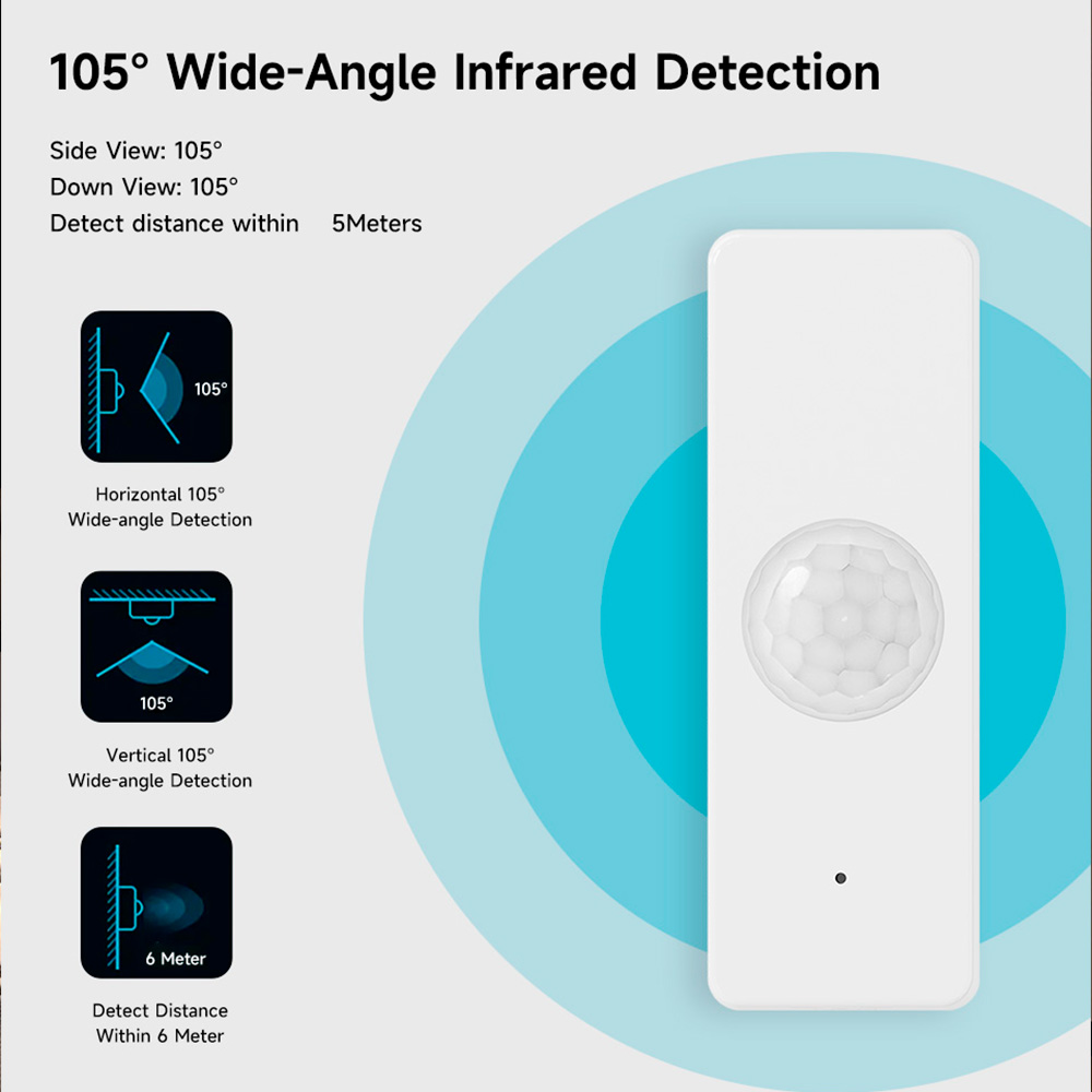 WiFi Smart PIR Motion Sensor T - Smart Home Security System recensie en prijs
