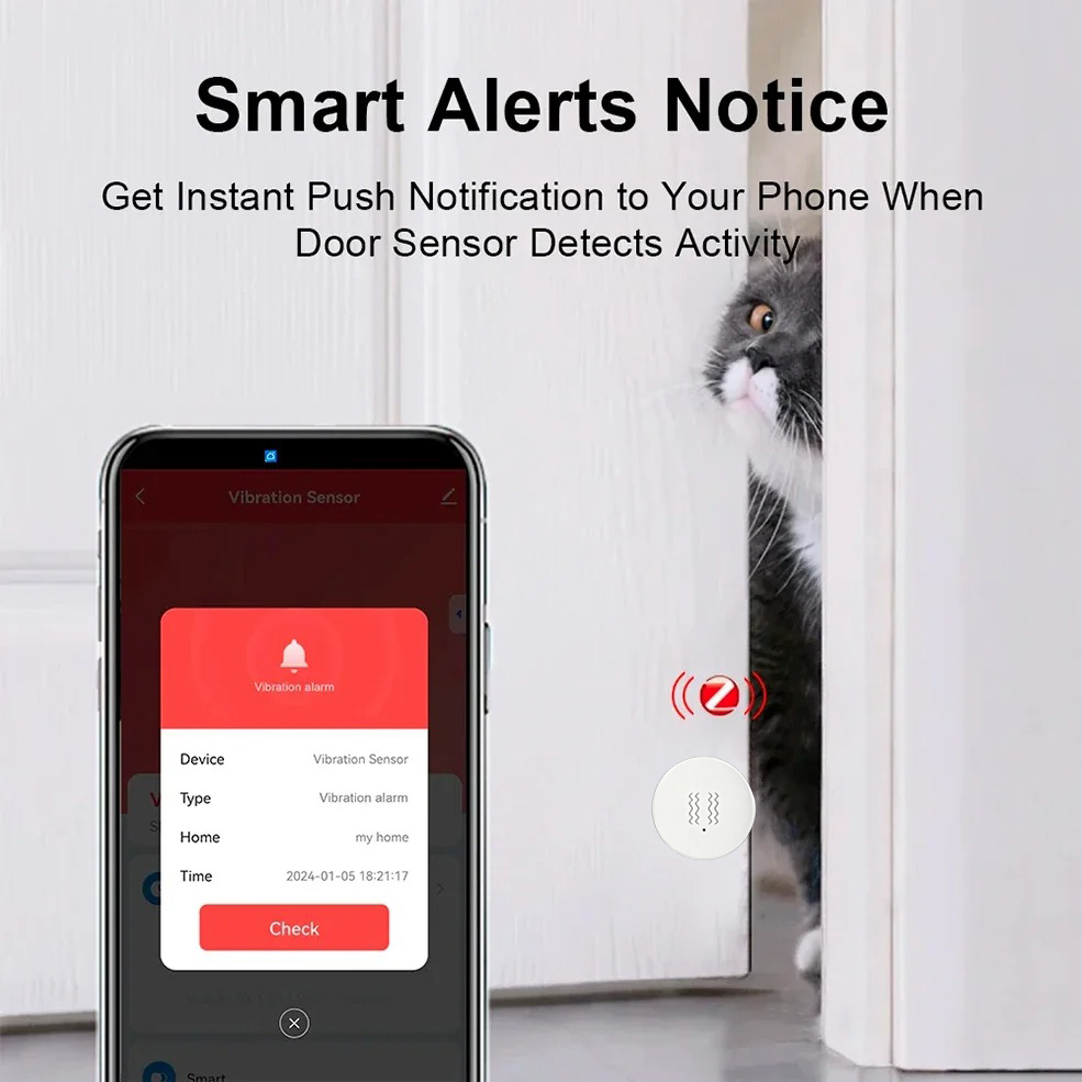 Tuya ZigBee Smart Vibration &  - Smart Home Security System recensie en prijs