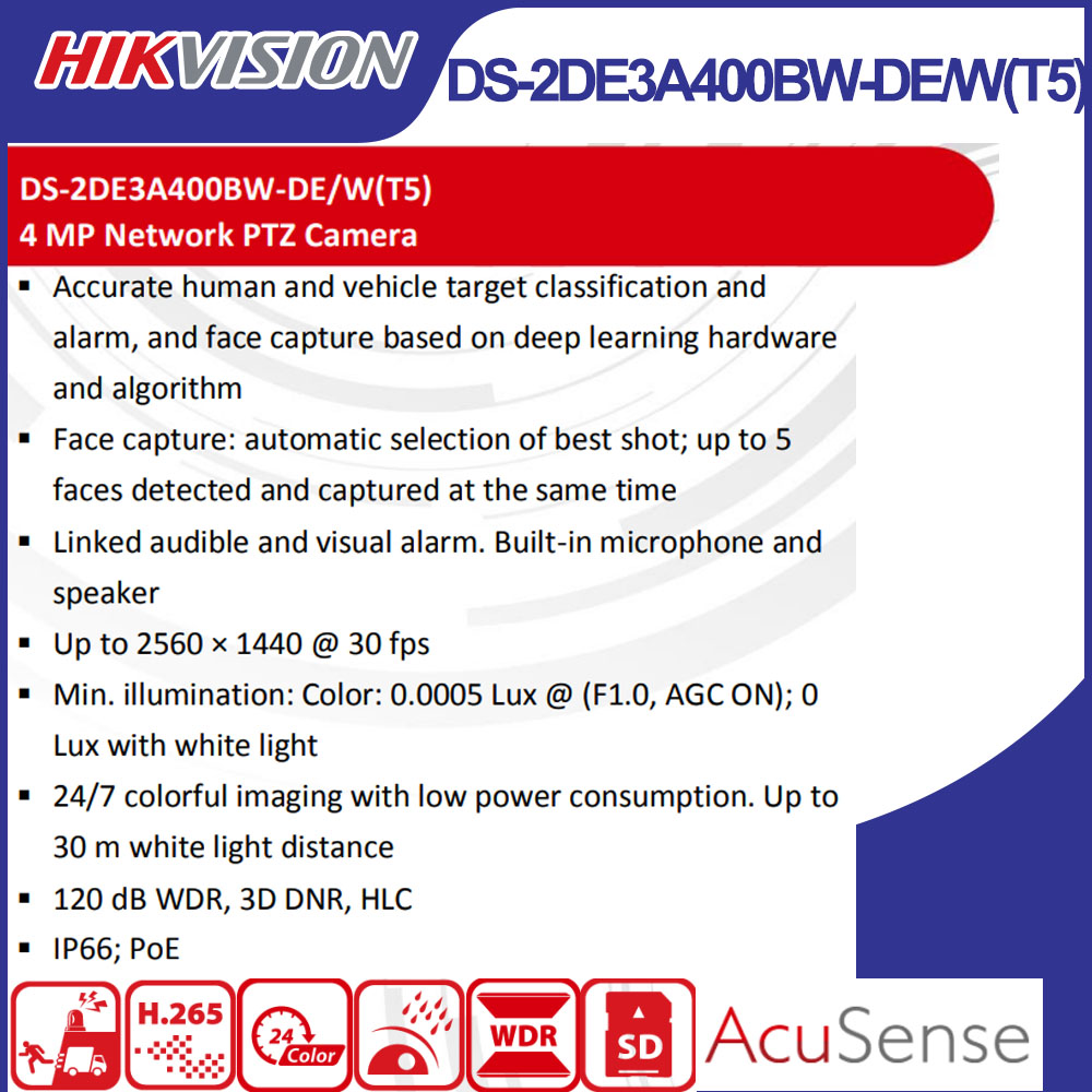 Hikvision DS-2DE3A400BW-DE/W(T - Smart Home Camera Ezviz recensie en prijs