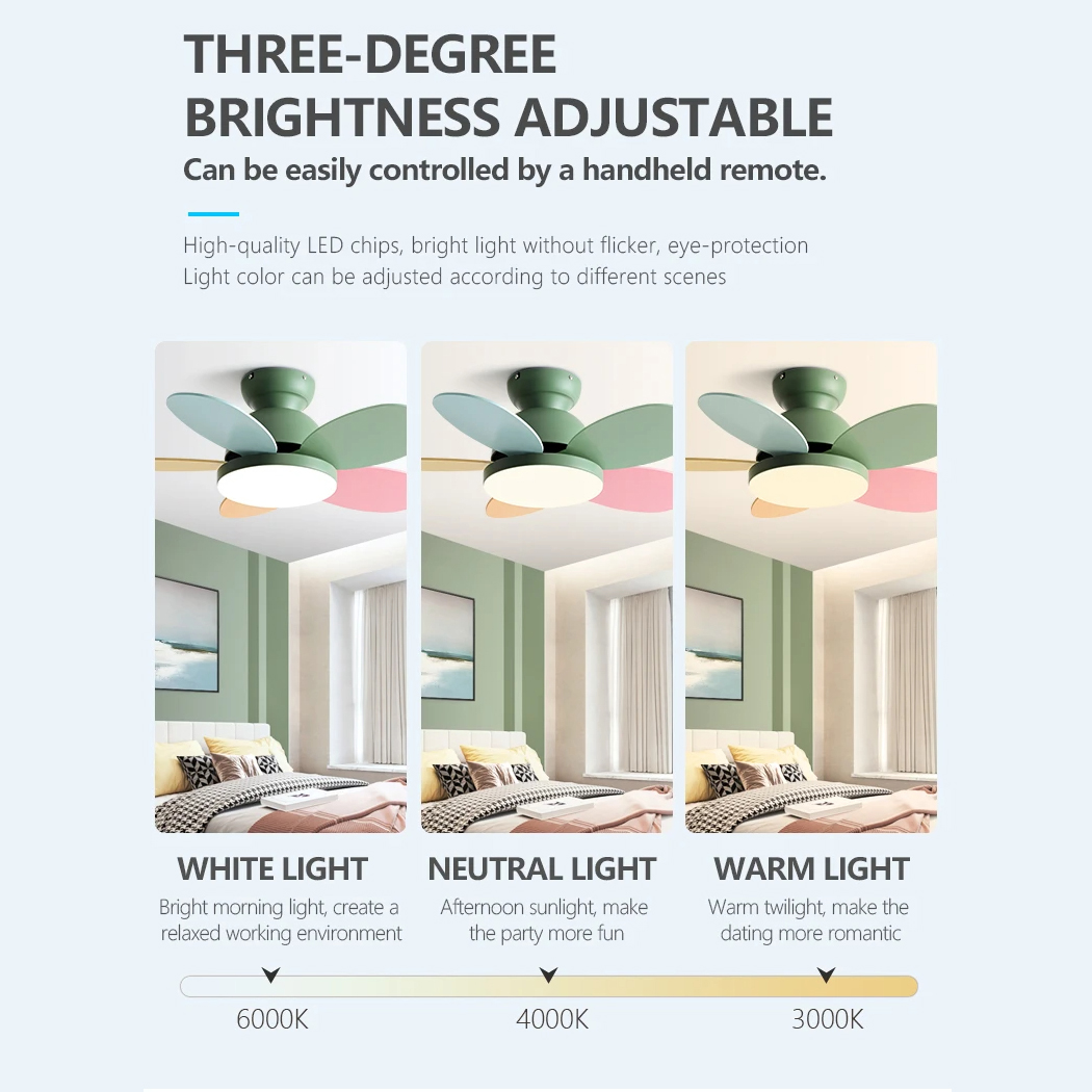 36/42inch 5 Wood Blade DC Moto - Smart Ceiling Fan recensie en prijs