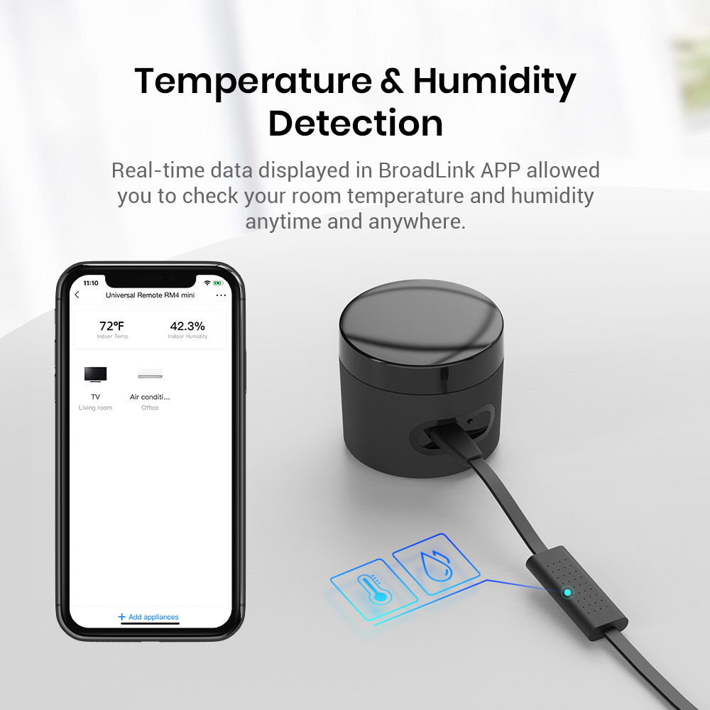 Broadlink RM4 mini  Temperatur - Smart Home Box recensie en prijs