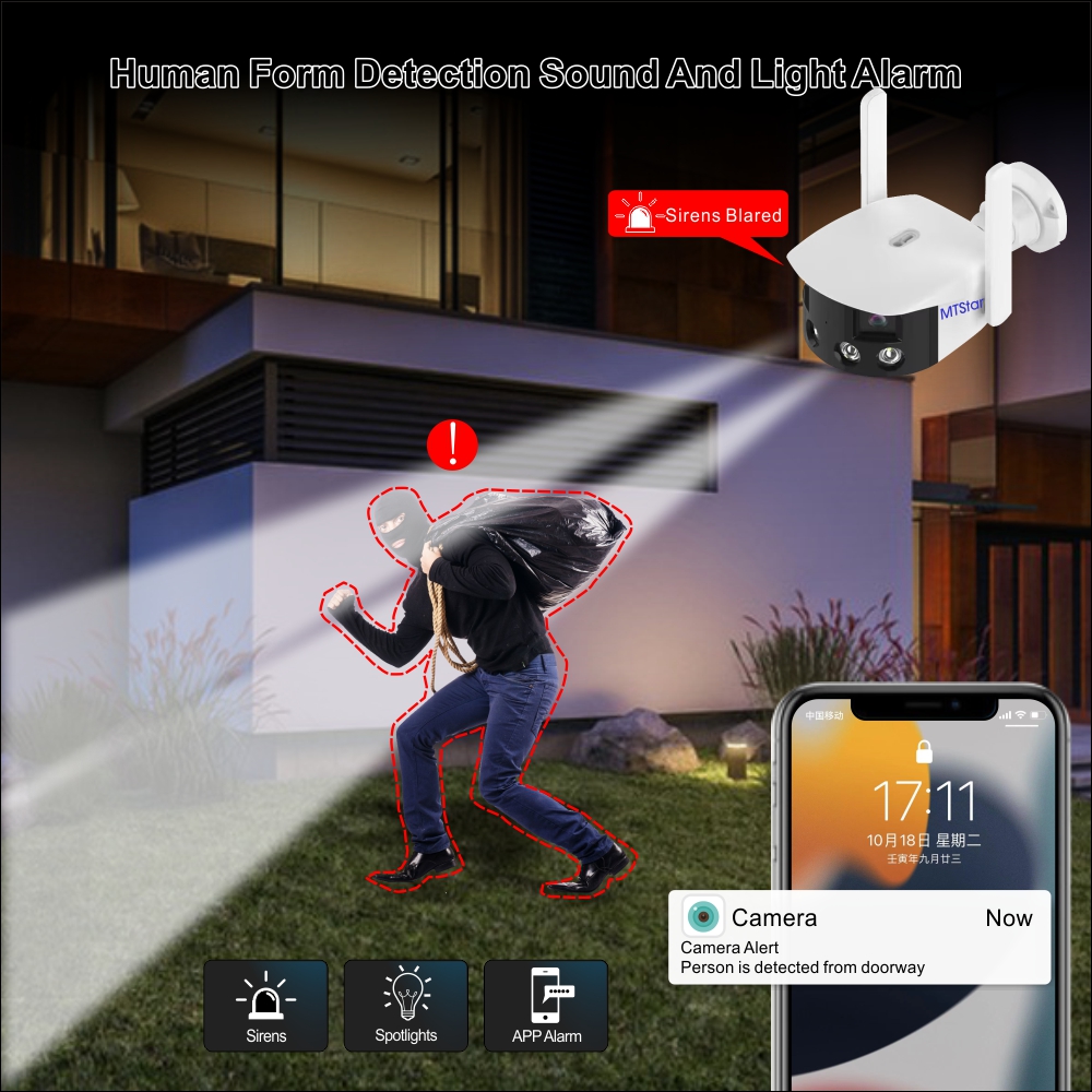 POE Onvif IP Camera WiFi Outdo - Smart Home Outdoor Camera recensie en prijs