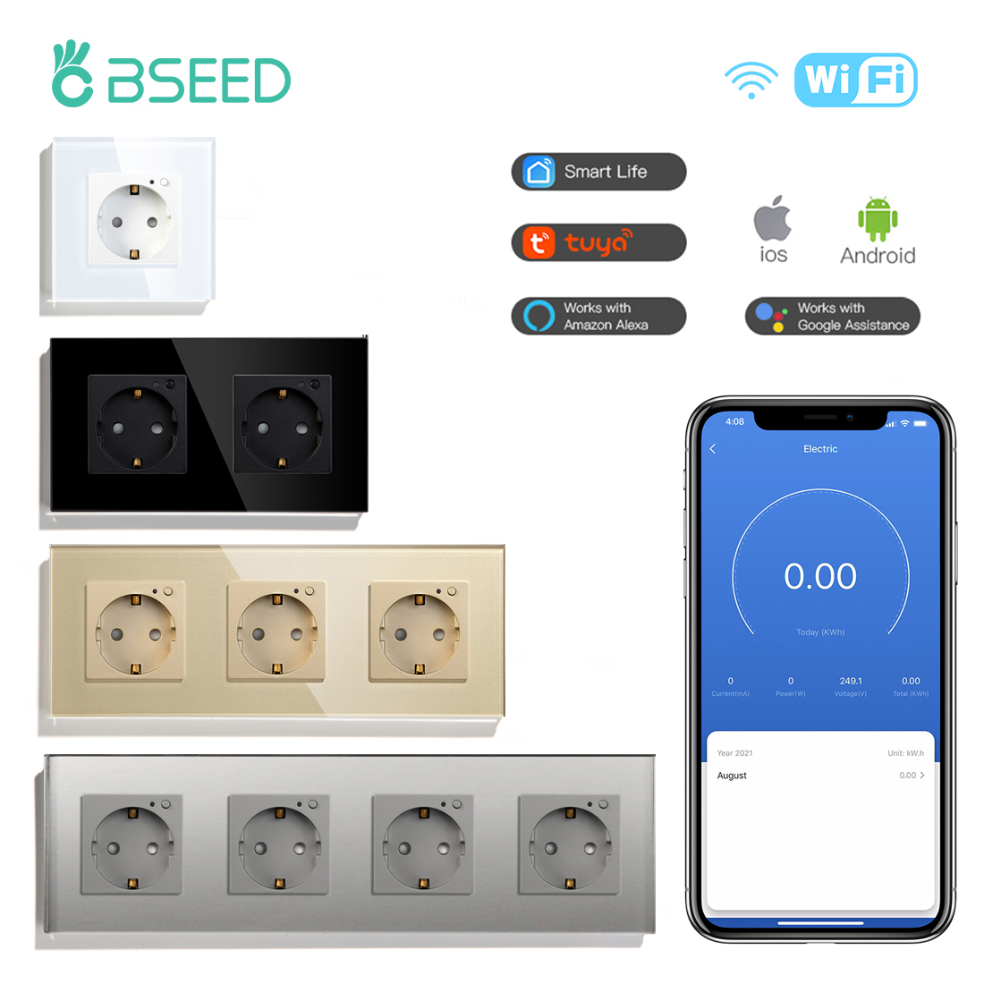 BSEED EU Electrical Wifi Smart - Smart Home Energy Monitor recensie en prijs